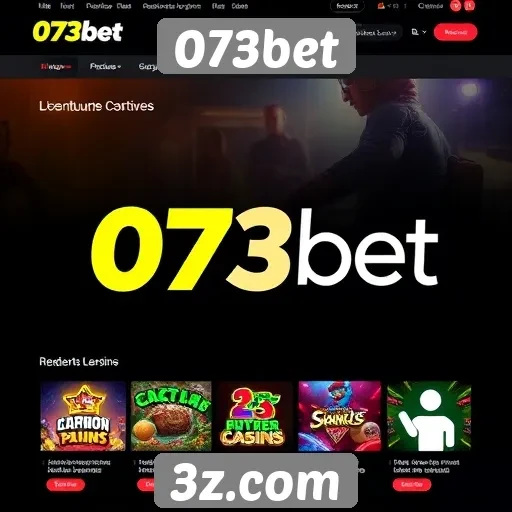 Acessibilidade e usabilidade do site 073bet